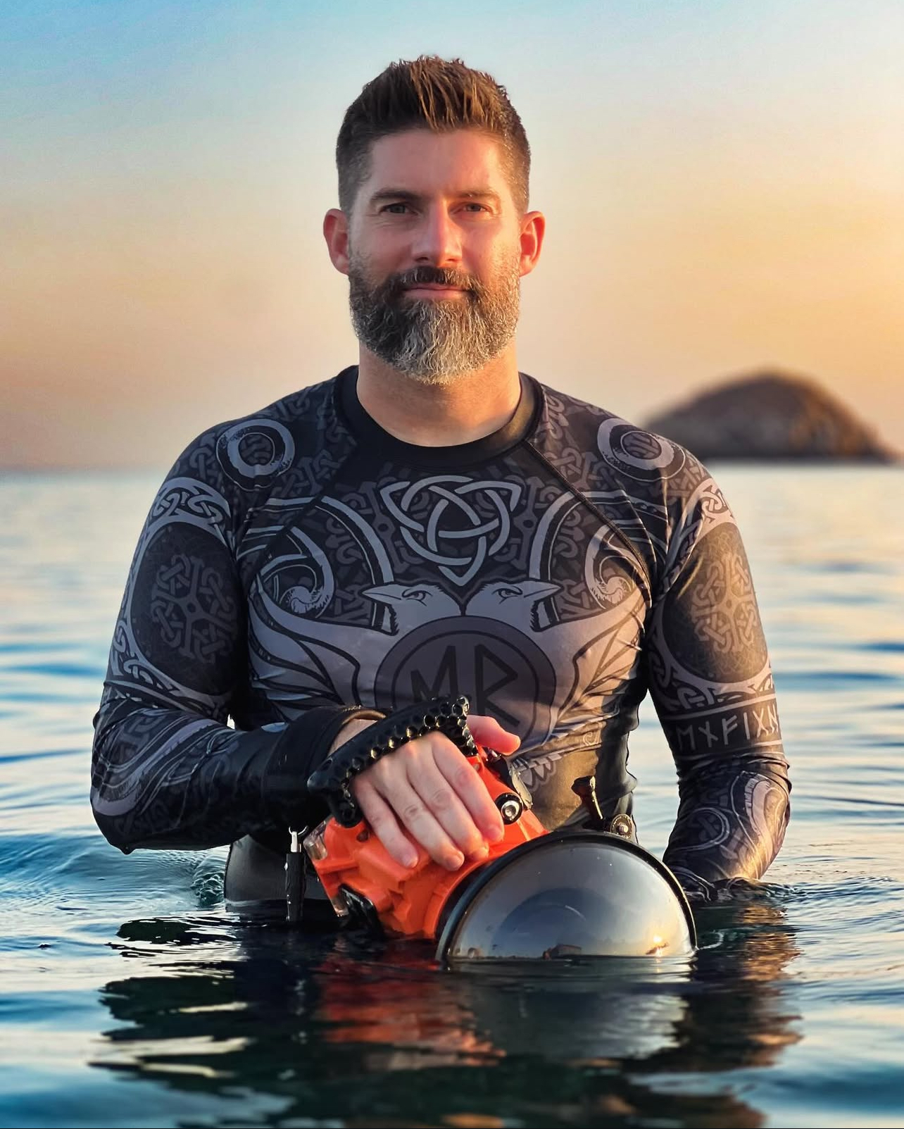 Portrait of Jono Greenway, South African ocean photographer